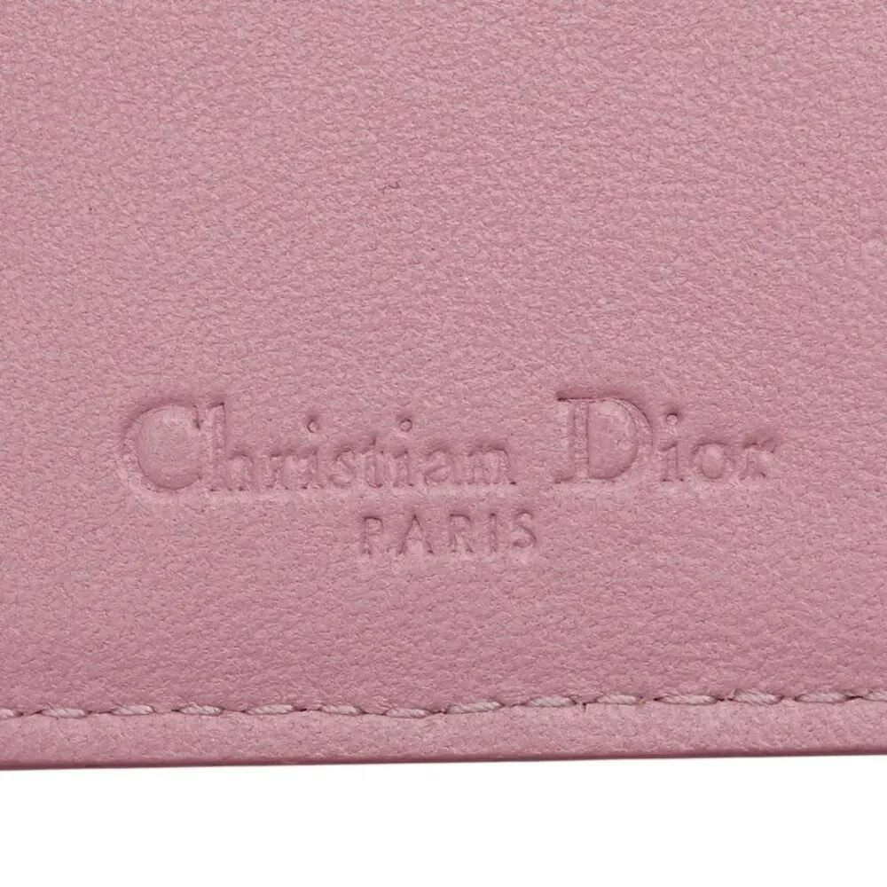Dior Lady Dior Cannage Leather Card Case